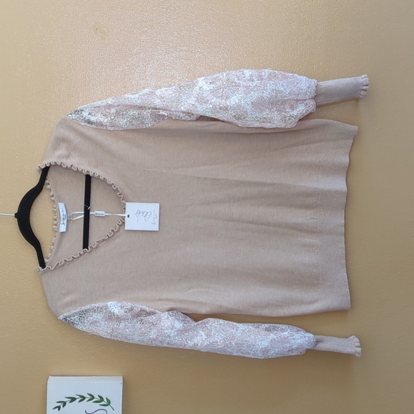 Sioni Milano‎ light sweater, Ivory color large - Picture 2 of 9